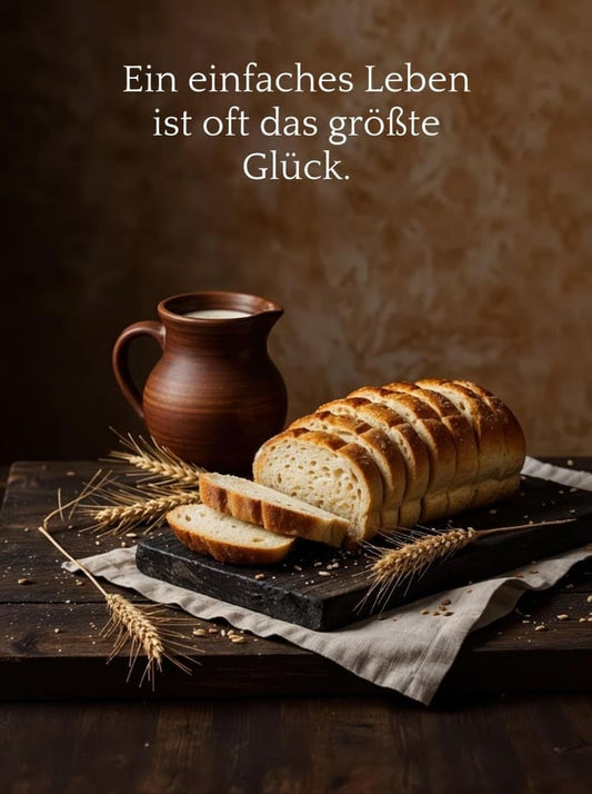 Landleben-Poesie: Frisches Brot & der Duft von Einfachheit